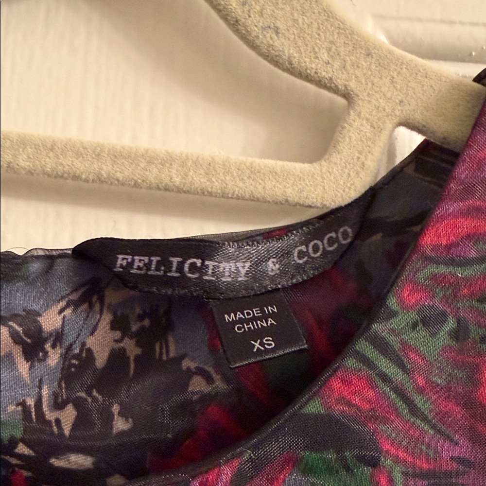 Felicity & Coco Black Floral Jacquard Party Dress - Picture 2 of 5